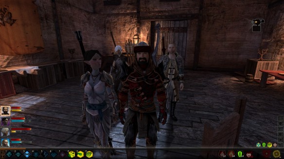My party in Dragon Age 2