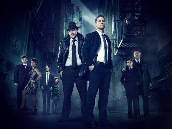 A promotional photo of the Gotham cast