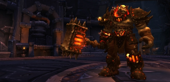 Blackhand in the Blackrock Foundry raid in World of Warcraft: Warlords of Draenor
