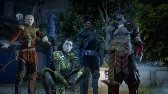 My party in Dragon Age: Inquisition