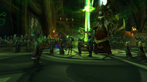 The conclusion of the demon hunter class campaign in World of Warcraft