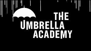 The logo for the Netflix series The Umbrella Academy